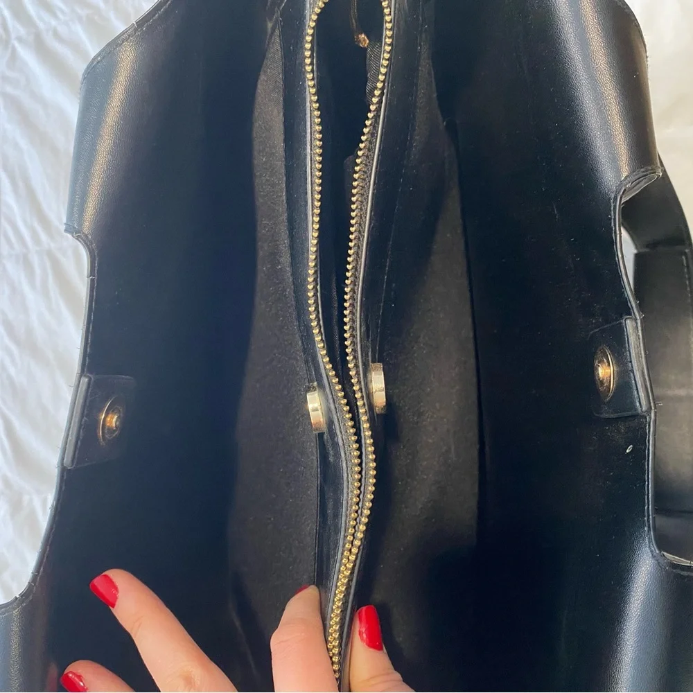 a new day Black Tote Bag - Picture 4 of 5